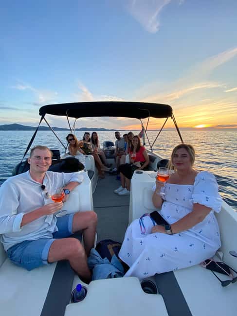 Zadar: Golden Hour Cruise RIB Tour Island Dinner Stop & Swim - Kali on Ugljan Island: fish-village dinner without the Zadar rush