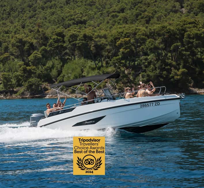 Zadar: Island Hopping Speedboat Adventure with Aperol Spritz - Zadar meeting point at Ul. Jurja Barakovića, find Abaris 23