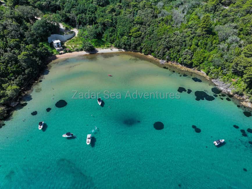 Zadar: Island Hopping Speedboat Adventure with Aperol Spritz - Secret stop options: secluded bays or fishing villages