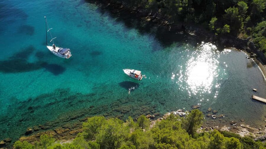 Zadar: Islands & Lagoons Tour with Drinks and ECO fruits... - Ošljak, Preko, and Galovac: How the three stops actually play out