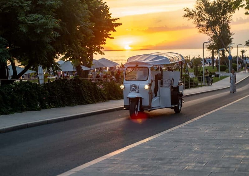 Zadar: Panorama Eco Tuk Tuk Tour - Sea Organ at the waterline, where waves turn into music