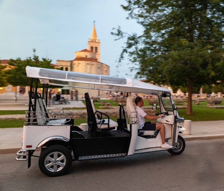 Zadar: Panorama Eco Tuk Tuk Tour - Price and value for a small group tour