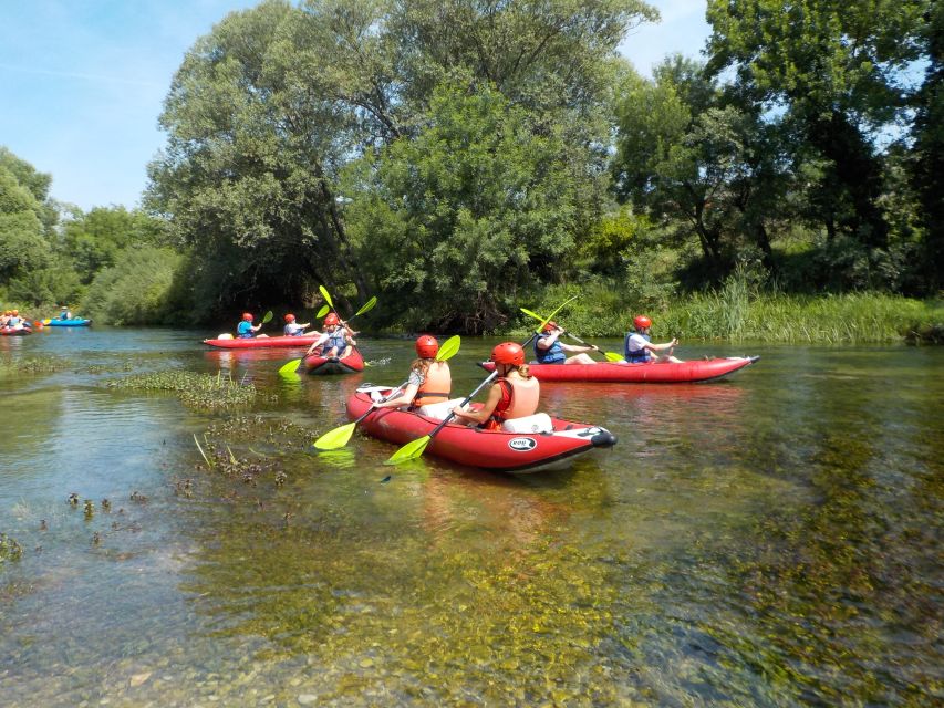 Zadar: River Zrmanja Guided Kayak Safari & Waterfalls - Waterfalls up close, but controlled (and guided)
