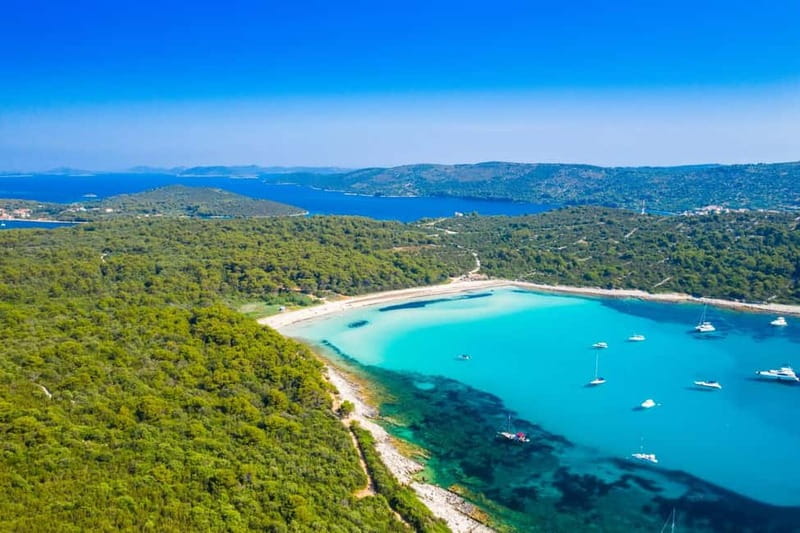 Zadar: Saharun Beach and Dugi Island Boat Tour with Lunch - Muline and Ugljan: extra island time for people who like variety