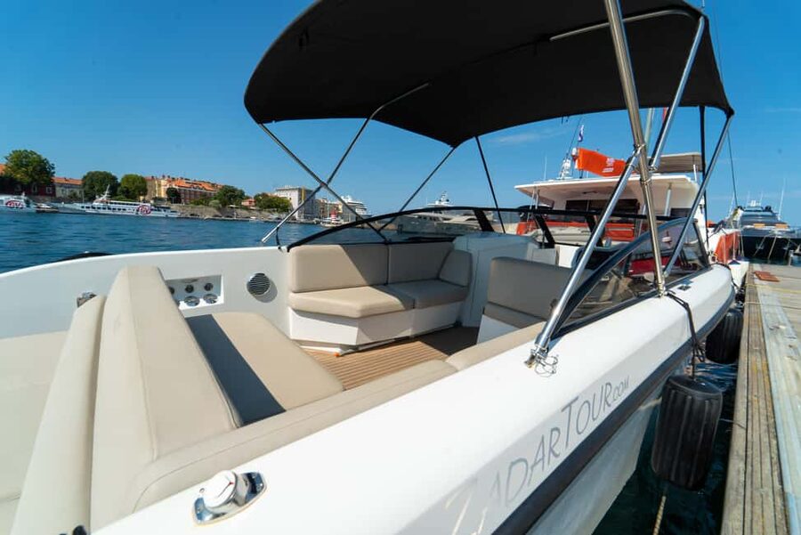 Zadar: Sakarun, Cave, Blue Lagoon, Dragon Eye & Snorkel Tour - Zadar to Dugi Otok, by speedboat: fast start, real payoff