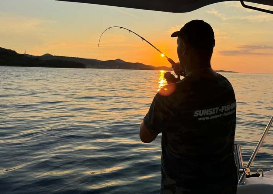 Zadar: Sunset Fishing Half-Day Guided Boat Trip - Sunset fishing off Ugljan: why this works