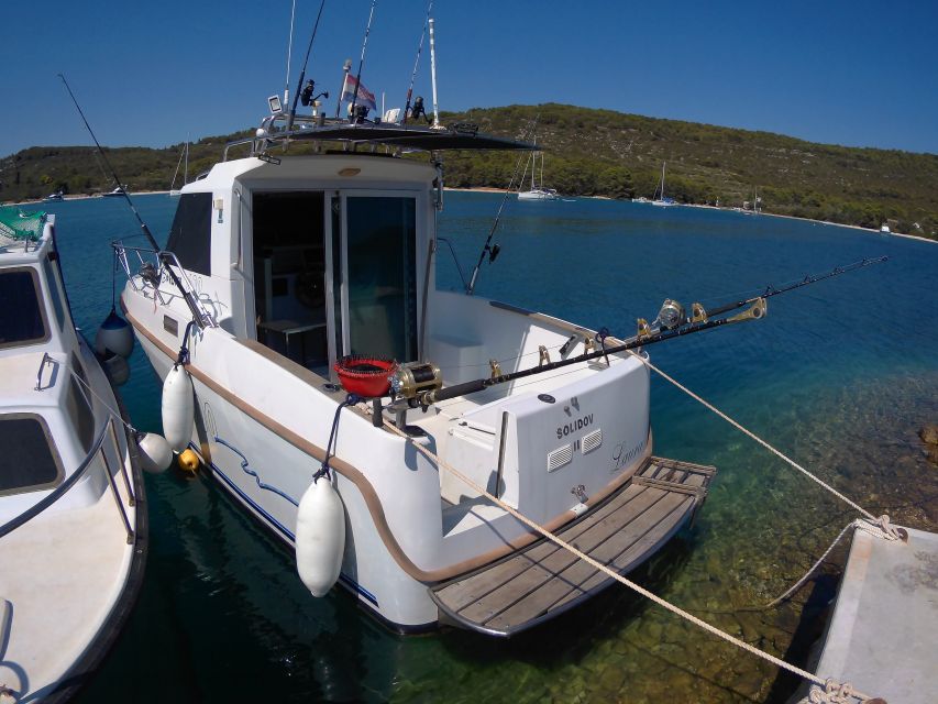 Zadar: Sunset Fishing Half-Day Guided Boat Trip - The outing schedule: cruise, viewpoint break, then back to Zadar