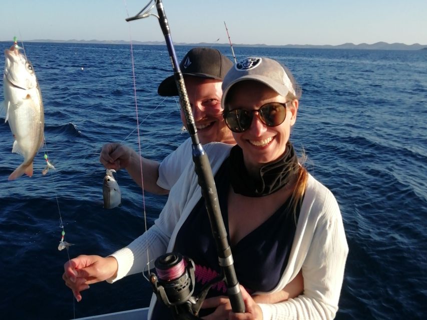 Zadar: Sunset Fishing Half-Day Guided Boat Trip - The sunset break: snorkeling, whale watching, and time to breathe