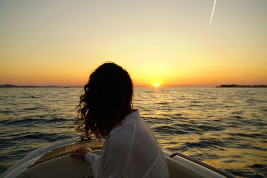 Zadar: Sunset & Nighttime Cruise with Sparkling Wine - Stop 9 and beyond: the Zadar Bridge night view and the darker waterfront