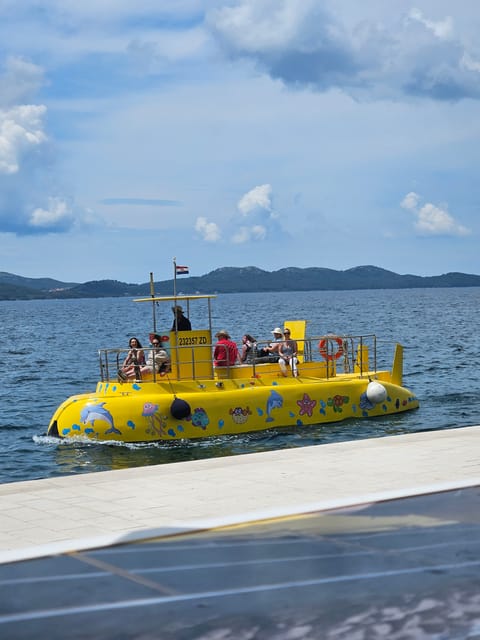 Zadar: Yellow Semi-Submarine Underwater Exploration Tour - Timing, Weather, and the 45-Minute Flow