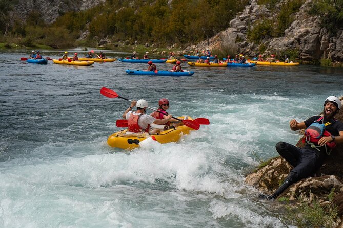 Zadar: Zrmanja River Kayaking, with optional transfer from Zadar - Krupa River moment: waterfall excitement, photo stops, and the big drop