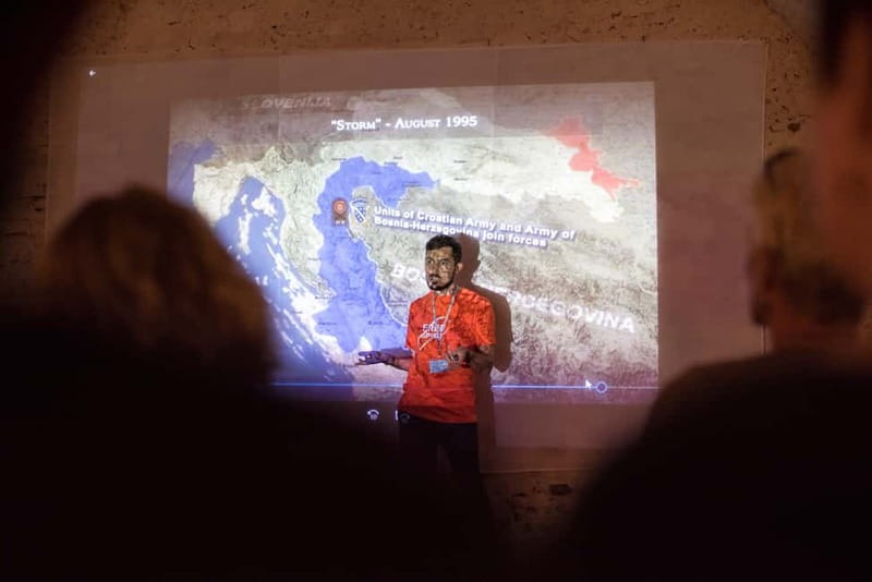 Zagreb: Communism and Croatian Homeland War Tour - WWII underground tunnels, and how fear leaves physical marks