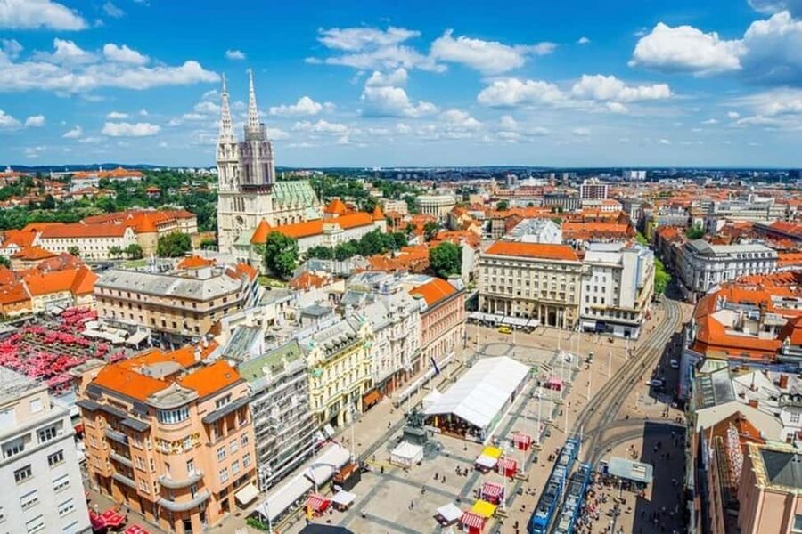 Zagreb : Must-See Attractions Walking Tour With A Guide - Dolac Market and the Real Zagreb Shopping Scene