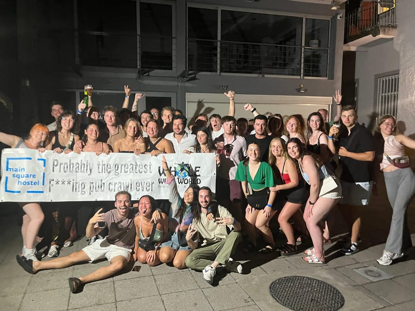 Zagreb: Pub Crawl, 1-Hour of Unlimited Drinks, & Club Entry - Two Bar Stops: Where the Group Energy Gets Real