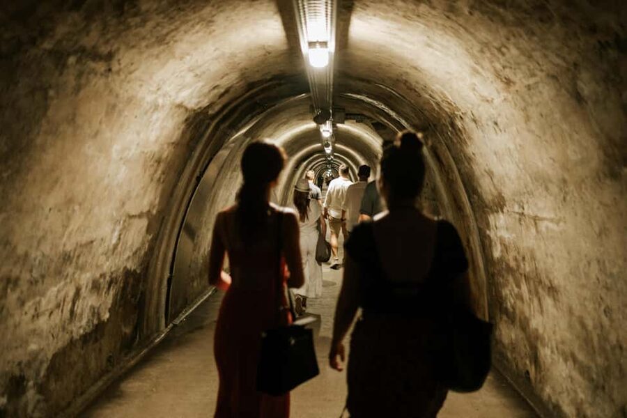 Zagreb: Restaurants, Food & Old Town Walking Tour - Uspinjača funicular to Strossmayer promenade: the view you walk for