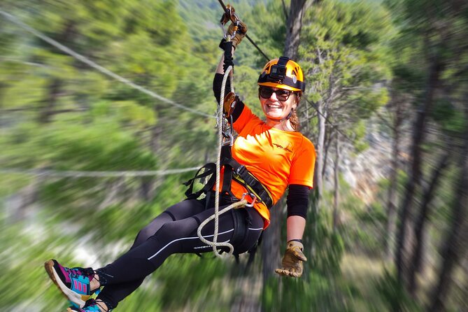 Zip line Tucepi - Six Steel Cables Over Tučepi: The Part You Will Remember