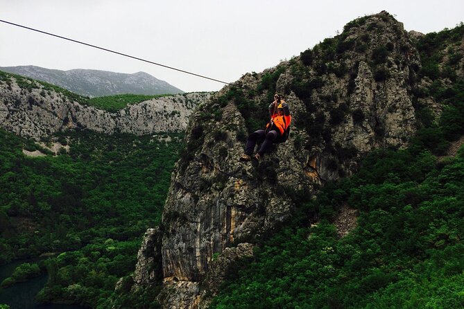 Zipline Croatia: Cetina Canyon Zipline Adventure from Omis - Walking Line to Line: The Pace, the Waiting, and the Group Size Reality
