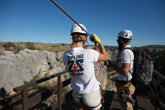 Zipline Šibenik - Čikola Canyon - What the experience feels like when the guides are on the ball
