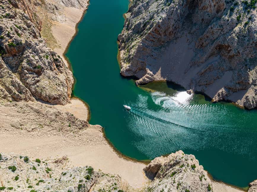 Zrmanja river & 3 Croatian seas boat tour - Under the Maslenica bridges to Novsko Ždrilo