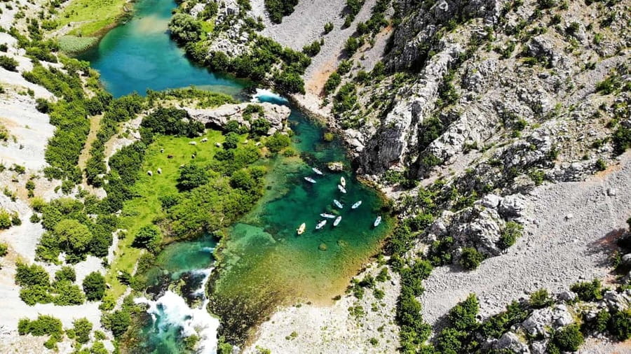 Zrmanja River: Half-Day Guided Kayaking Tour Near Zadar - Timing, meeting point, and how the van drop-offs actually work